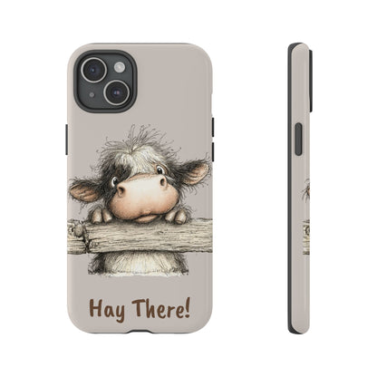 Hay There Cow Phone Case