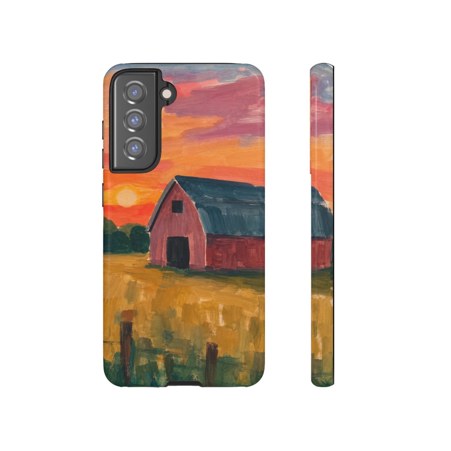 Watercolor Barn Phone Case