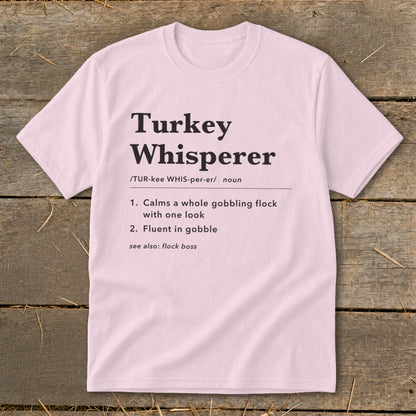 Turkey Whisperer Definition Youth Tee