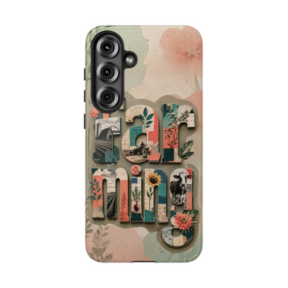 Farming Scrapbook Phone Case