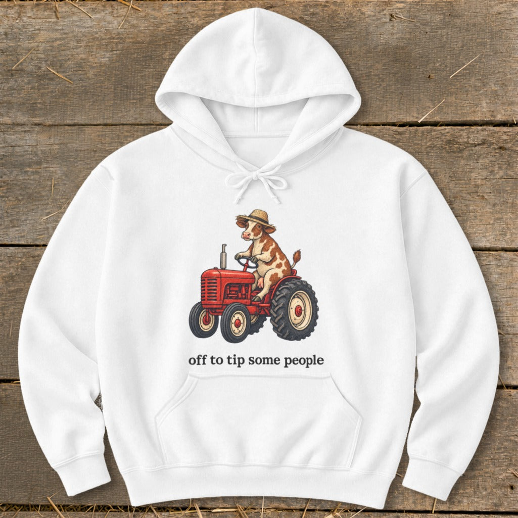 Off To Tip People Hoodie