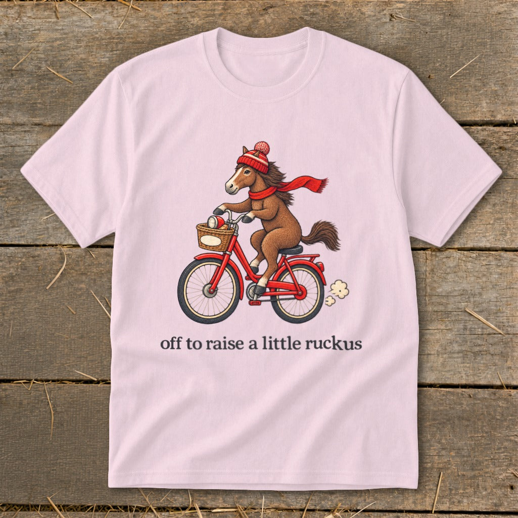 Off To Raise a Little Ruckus Youth Tee