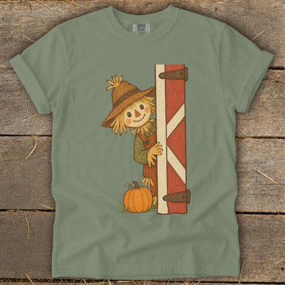 Peeking Scarecrow Signature Tee