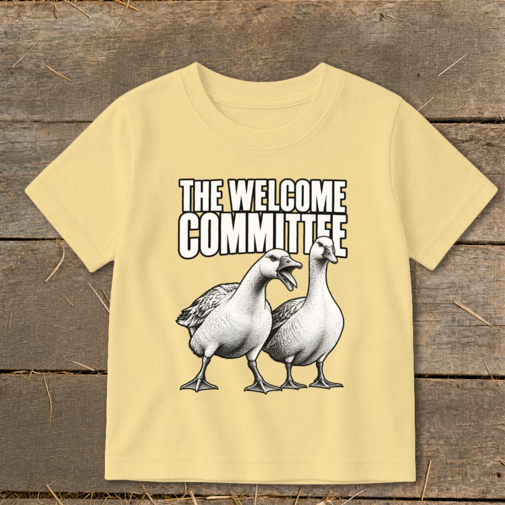 The Welcome Committee Toddler Tee