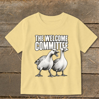 The Welcome Committee Toddler Tee