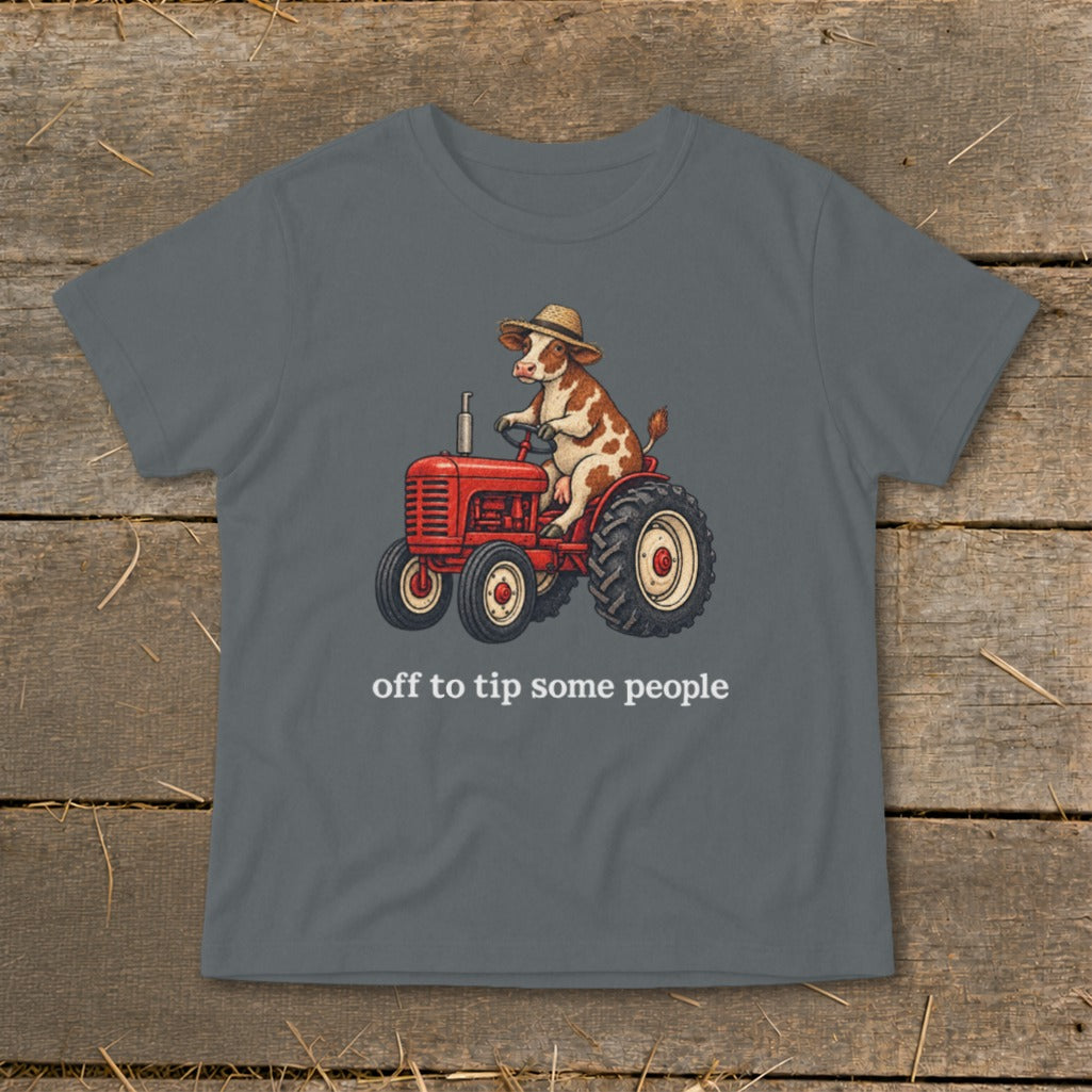 Off To Tip People Infant Tee