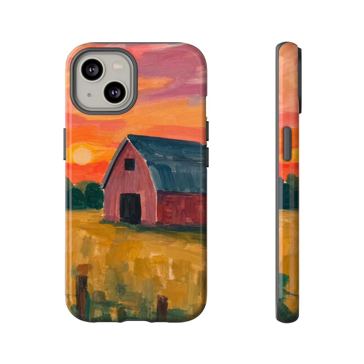 Watercolor Barn Phone Case