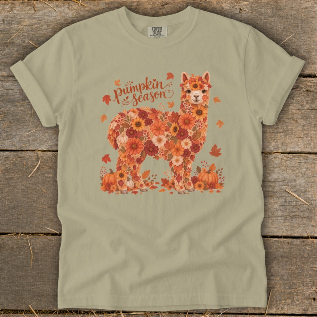 Fall Floral Alpaca Signature Tee