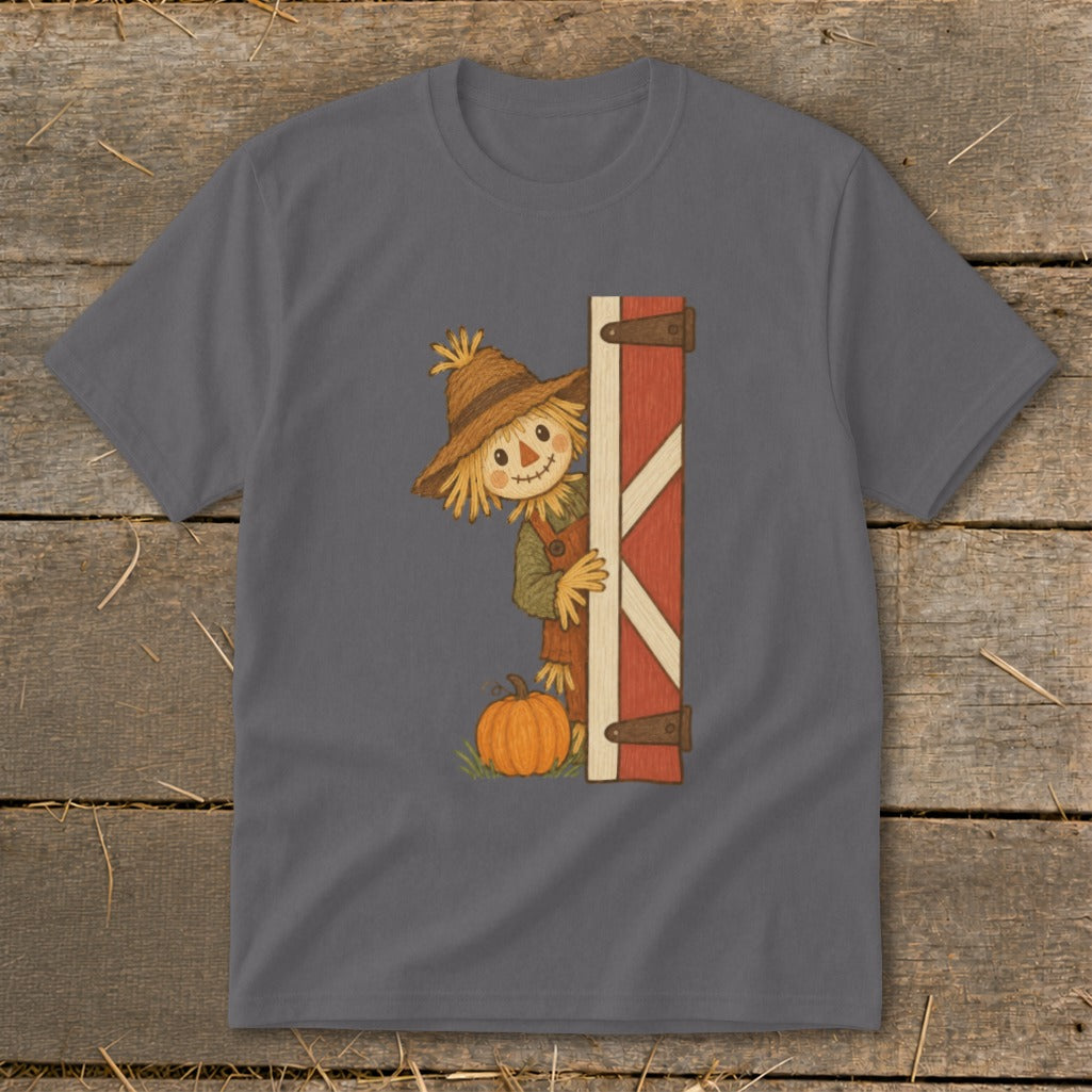 Peeking Scarecrow Youth Tee