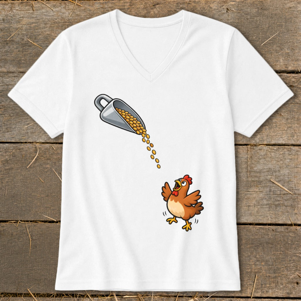 Scratch Pour V-neck
