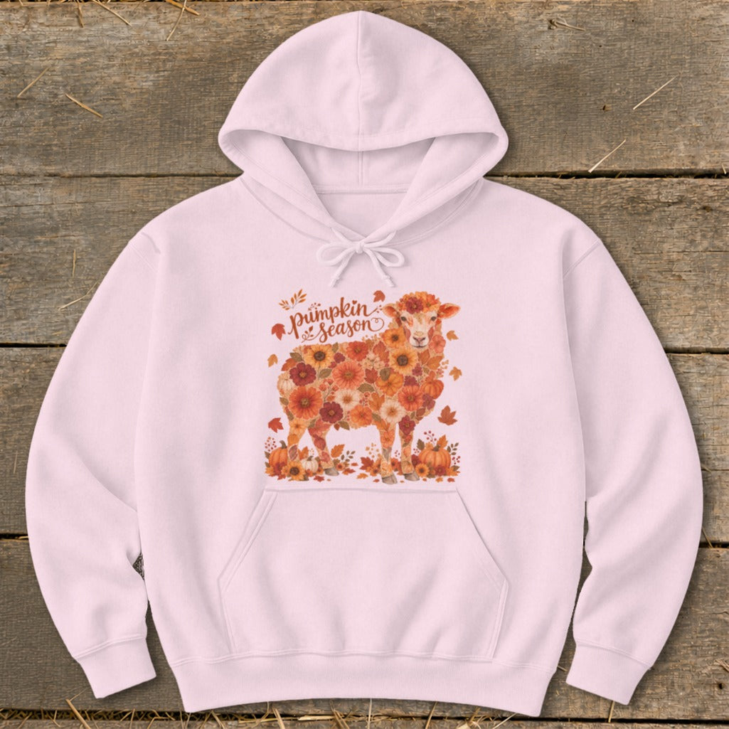 Fall Floral Sheep Hoodie