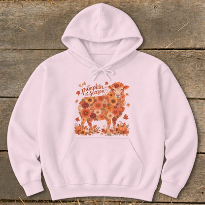 Fall Floral Sheep Hoodie