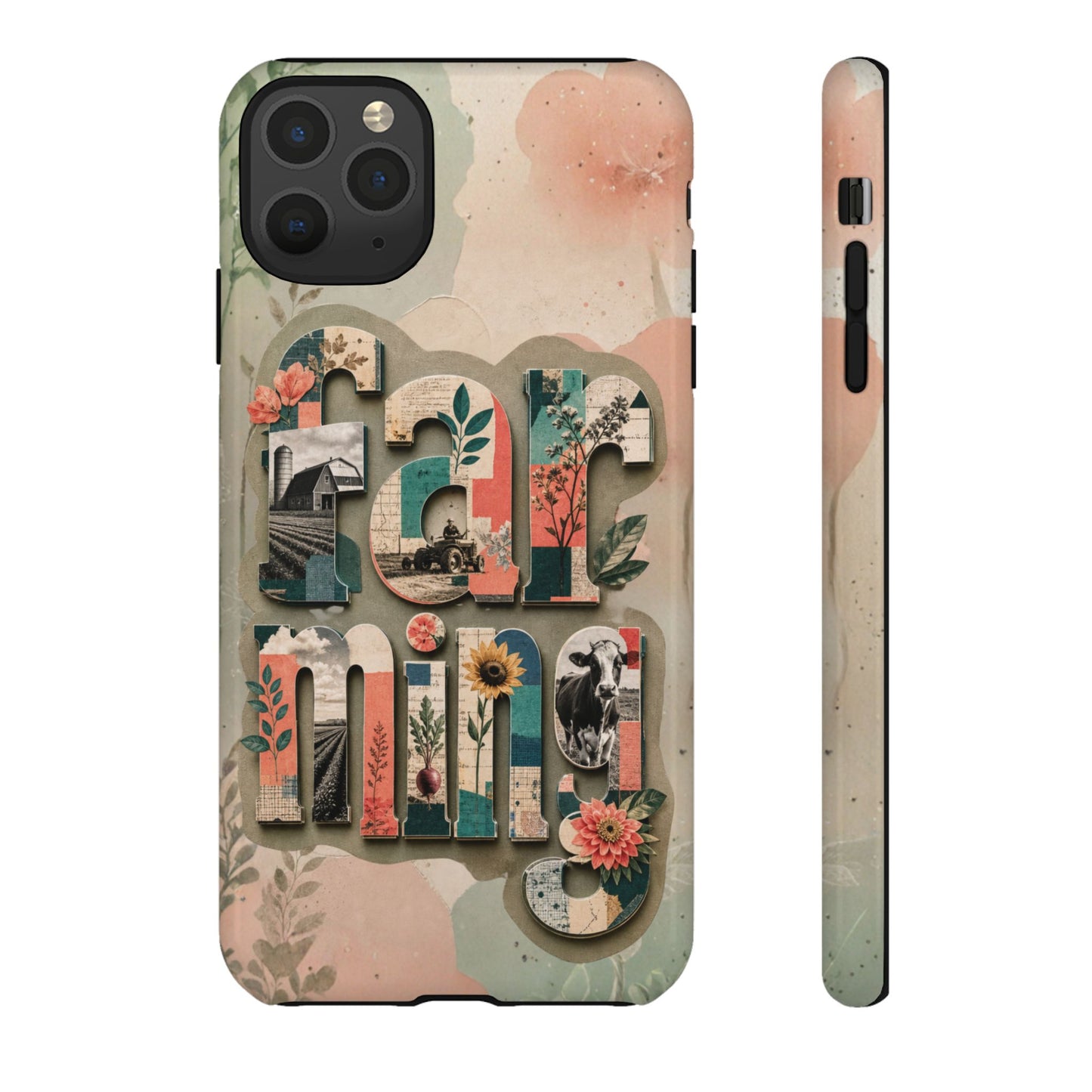 Farming Scrapbook Phone Case