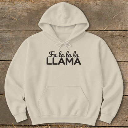 Fa La La La Llama Hoodie