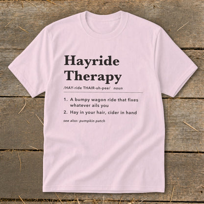 Hayride Therapy Definition Youth Tee