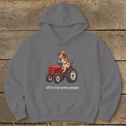 Off To Tip People Hoodie