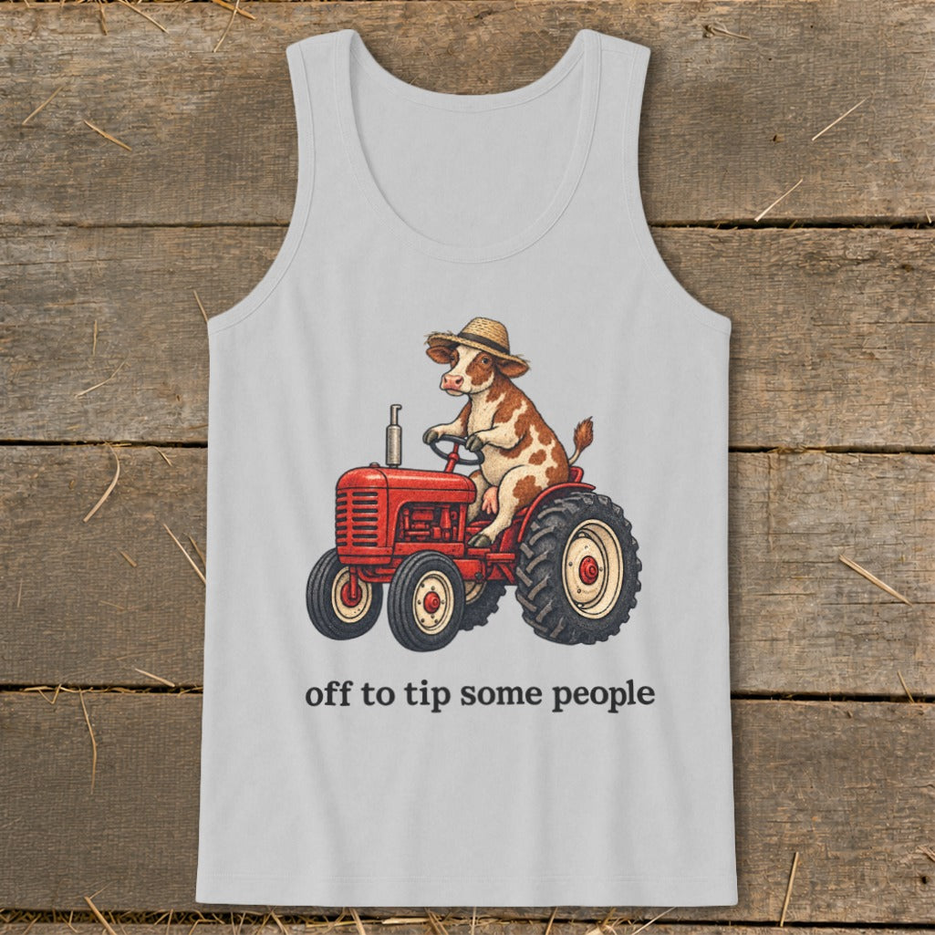 Off To Tip People Tank Top