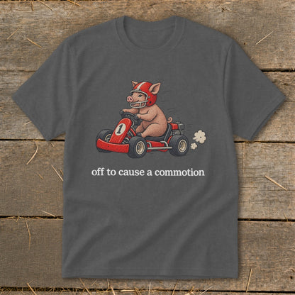 Off To Cause a Commotion Youth Tee