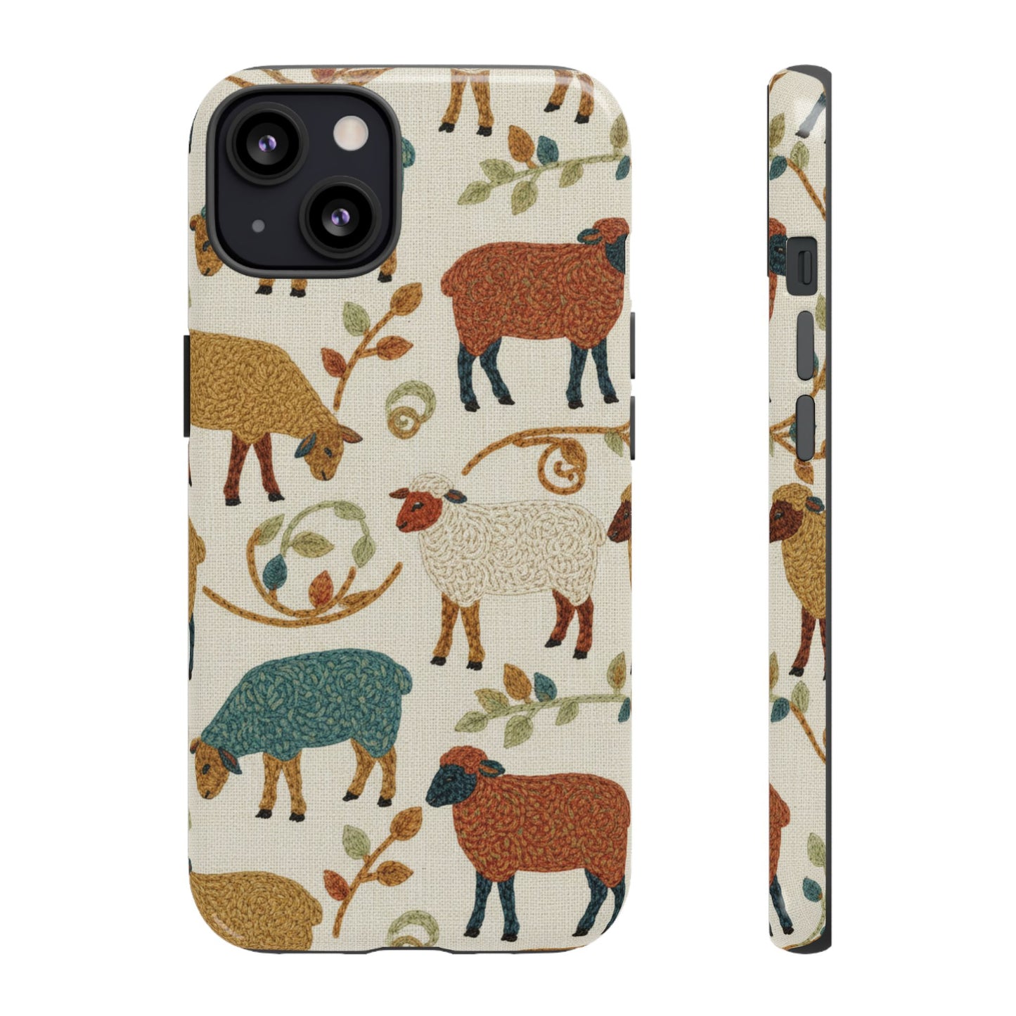 Folksy Sheep Phone Case