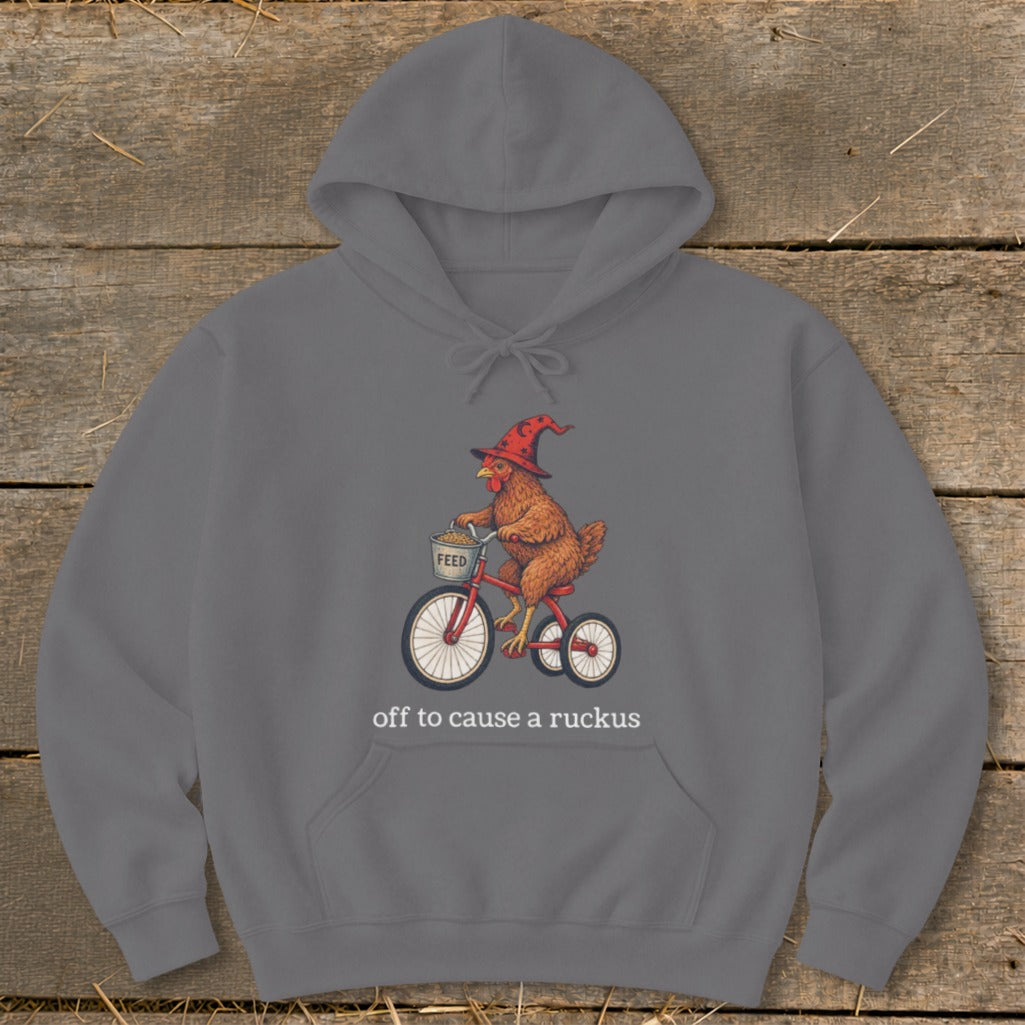 Off To Cause a Ruckus Hoodie