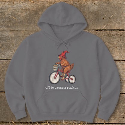 Off To Cause a Ruckus Hoodie