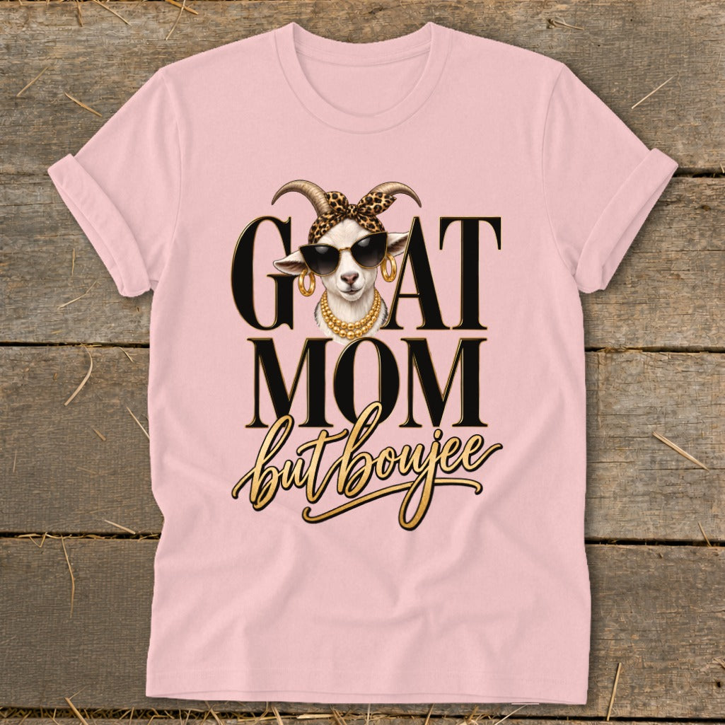 Goat Mom but Boujee Softstyle Tee