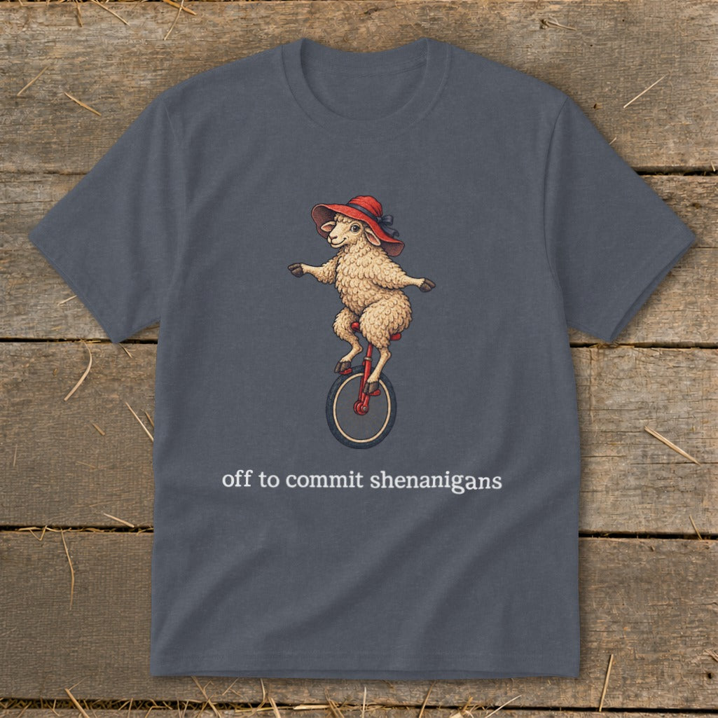 Off To Commit Shenanigans Youth Tee