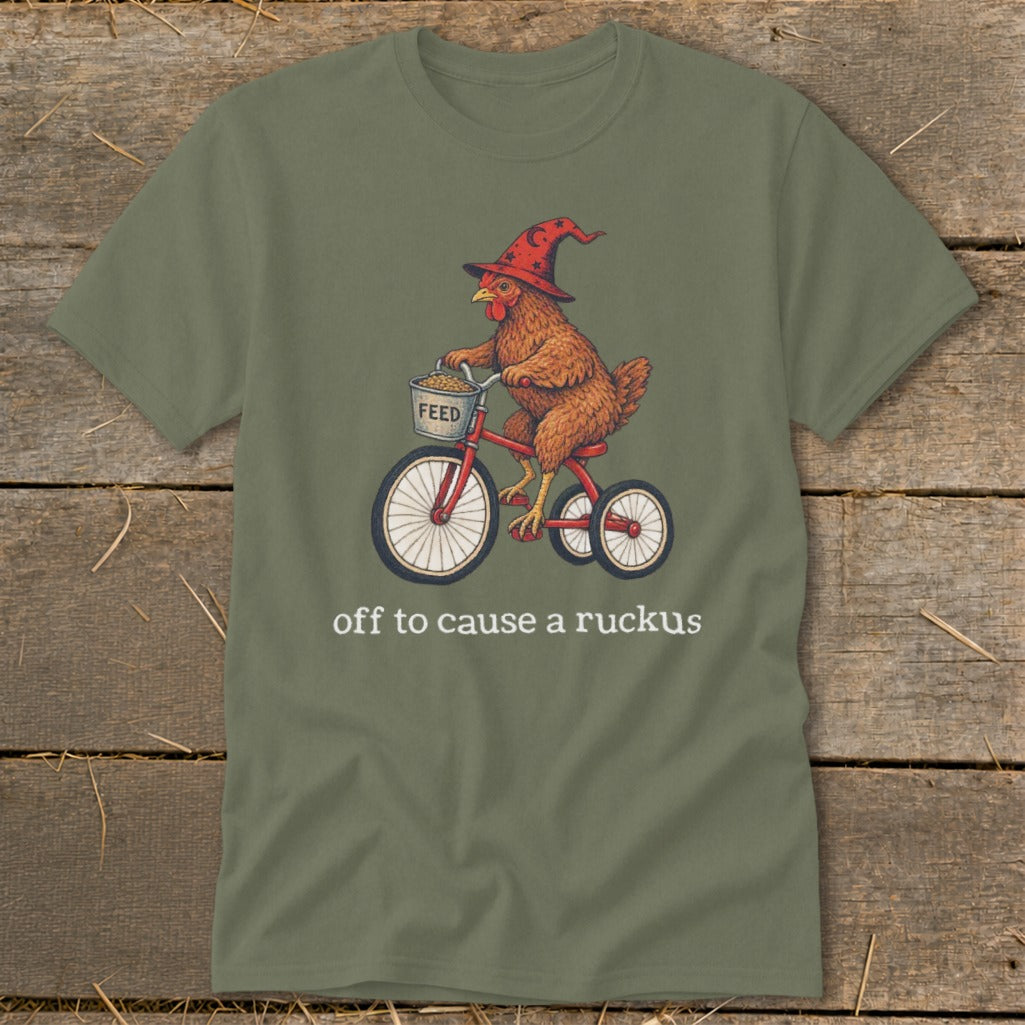 Off To Cause a Ruckus Classic Tee
