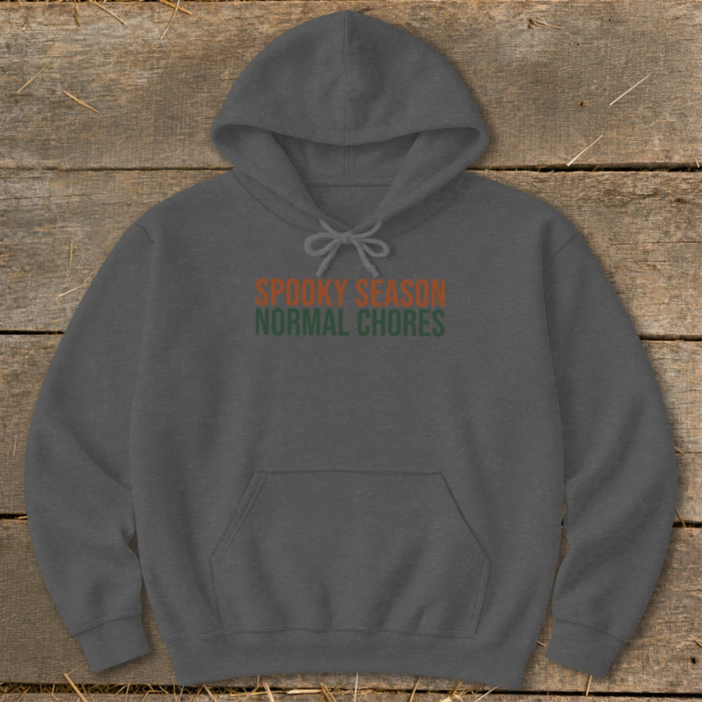 Spooky Season Normal Chores Hoodie