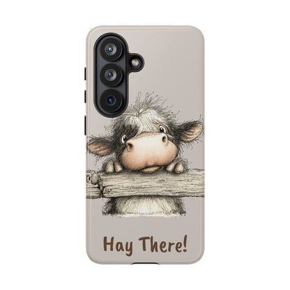 Hay There Cow Phone Case