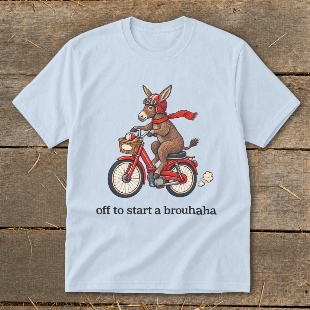 Off To Start a Brouhaha Youth Tee