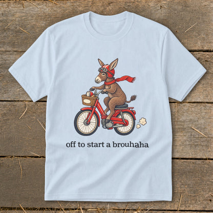 Off To Start a Brouhaha Youth Tee
