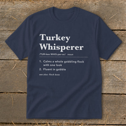 Turkey Whisperer Definition Youth Tee