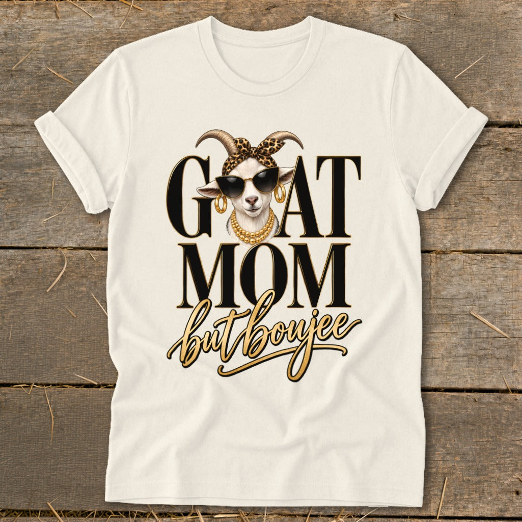 Goat Mom but Boujee Softstyle Tee