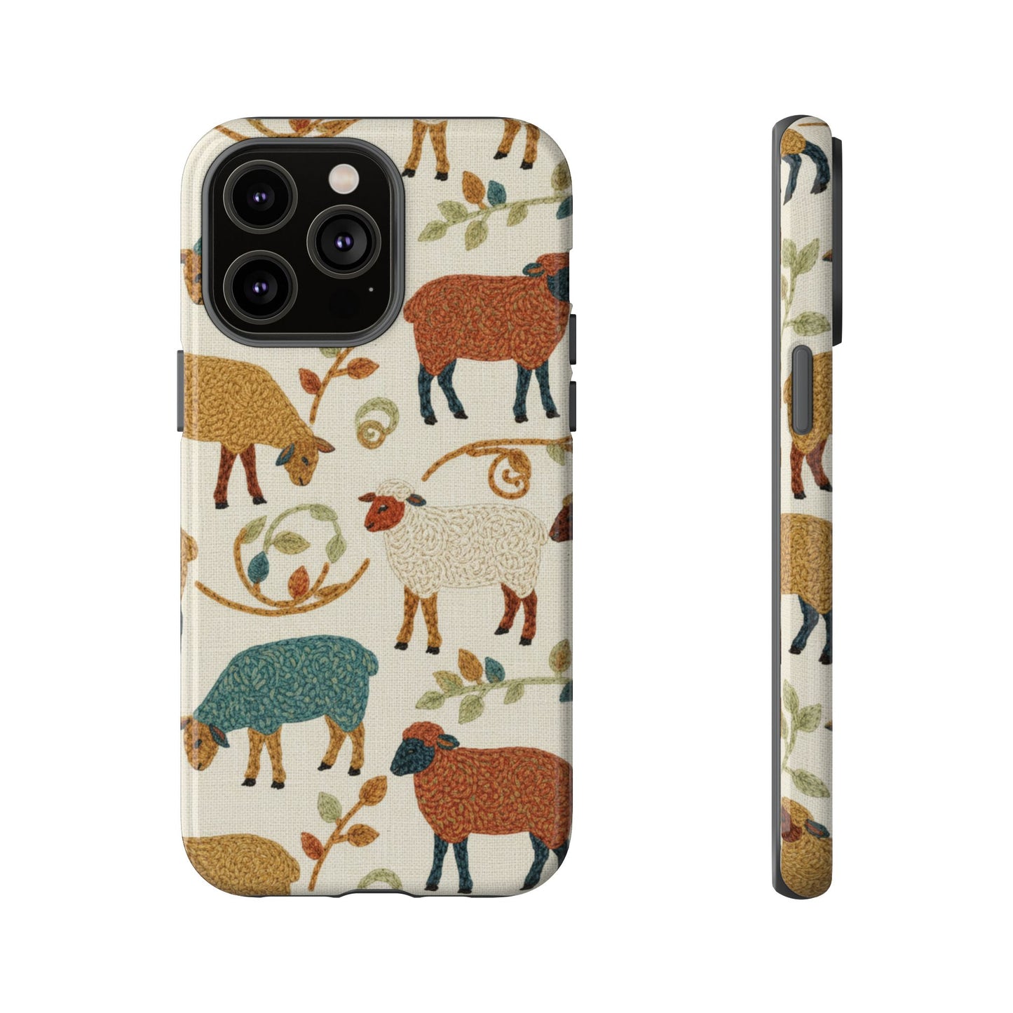 Folksy Sheep Phone Case