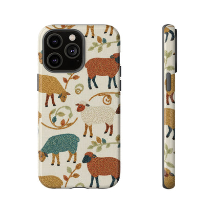 Folksy Sheep Phone Case