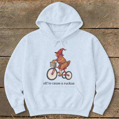 Off To Cause a Ruckus Hoodie