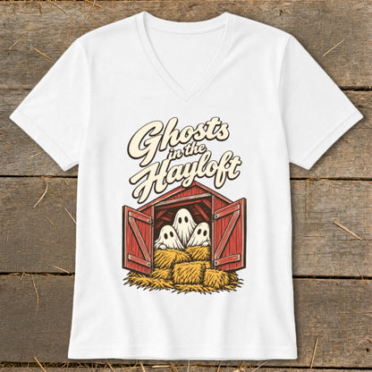Ghosts in the Hayloft V-neck