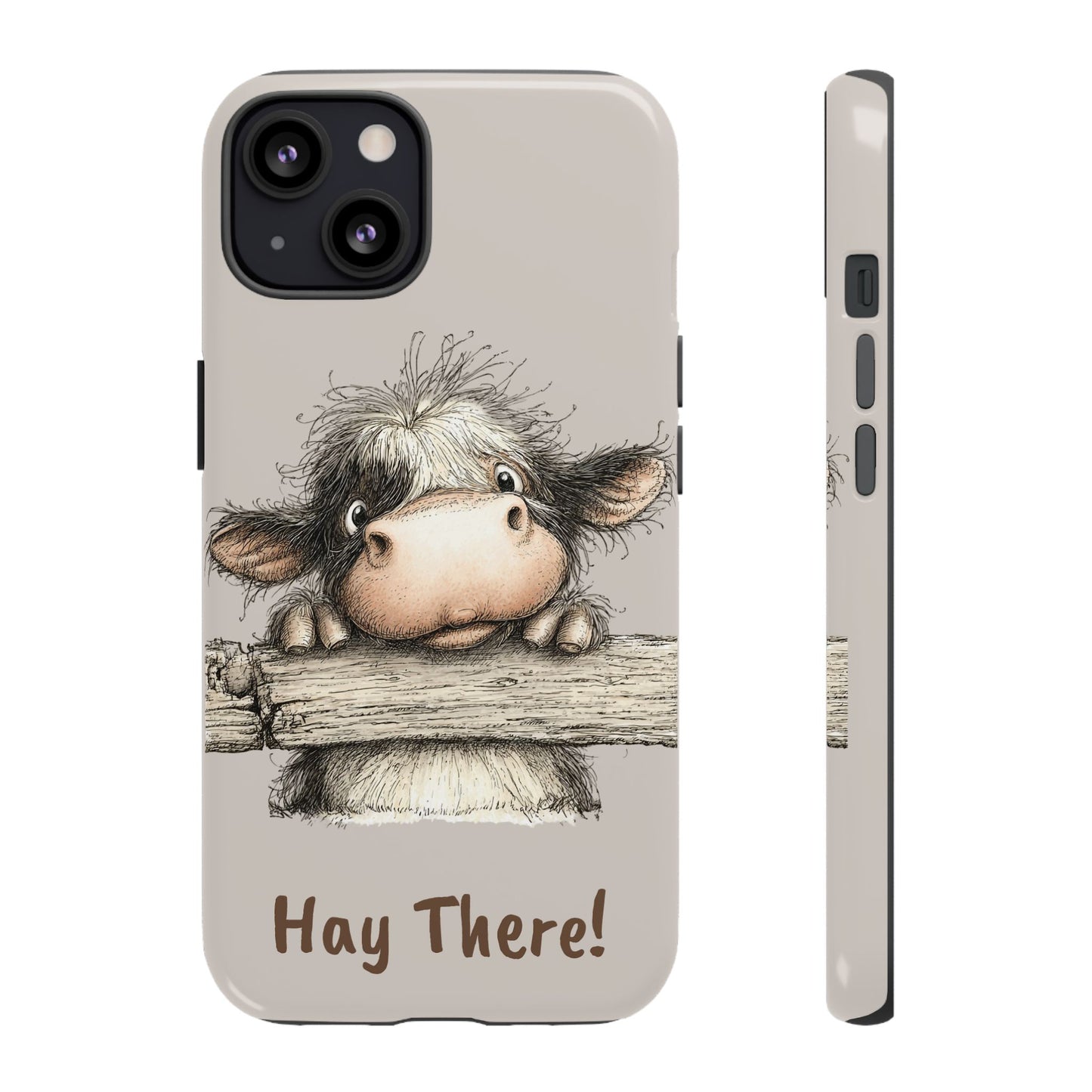 Hay There Cow Phone Case