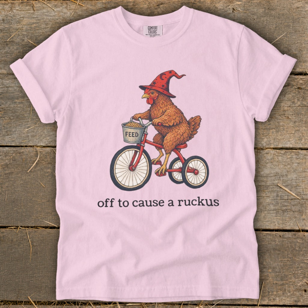 Off To Cause a Ruckus Signature Tee