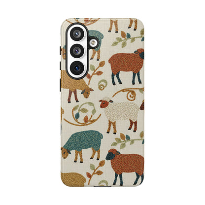 Folksy Sheep Phone Case