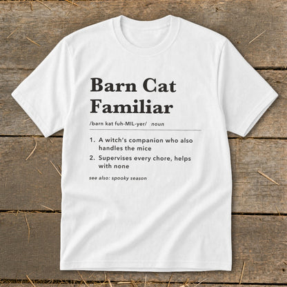 Barn Cat Familiar Definition Youth Tee
