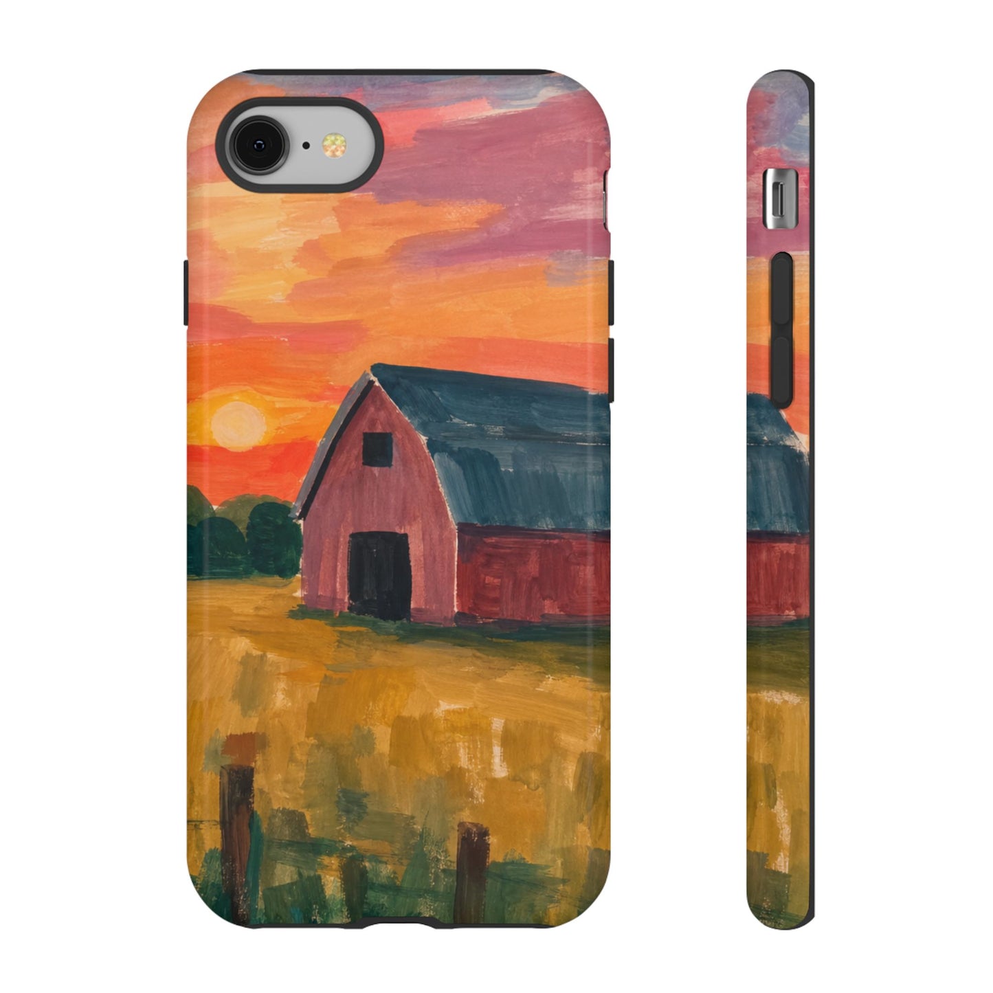 Watercolor Barn Phone Case