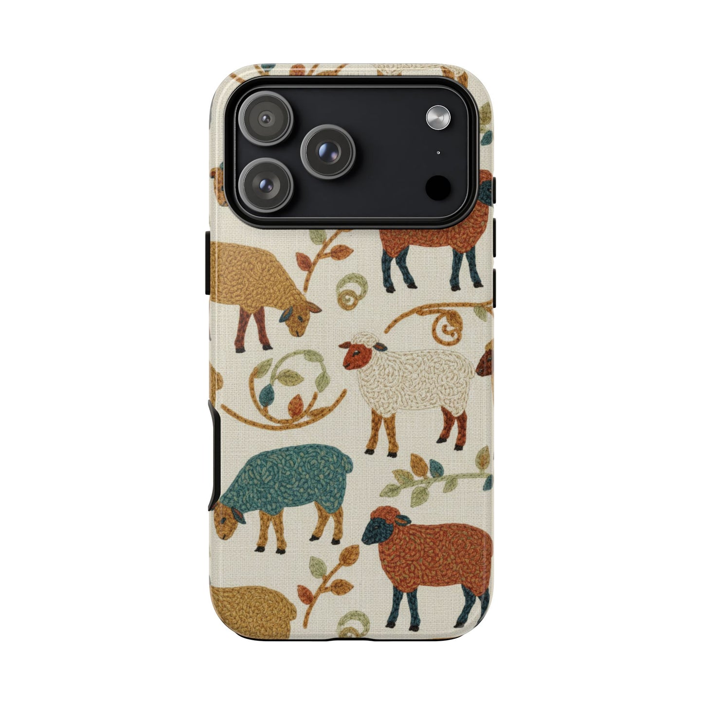 Folksy Sheep Phone Case