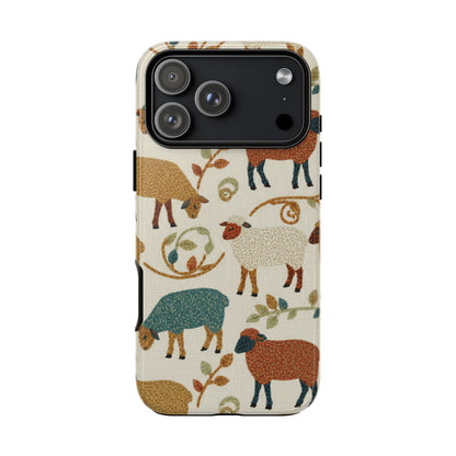 Folksy Sheep Phone Case