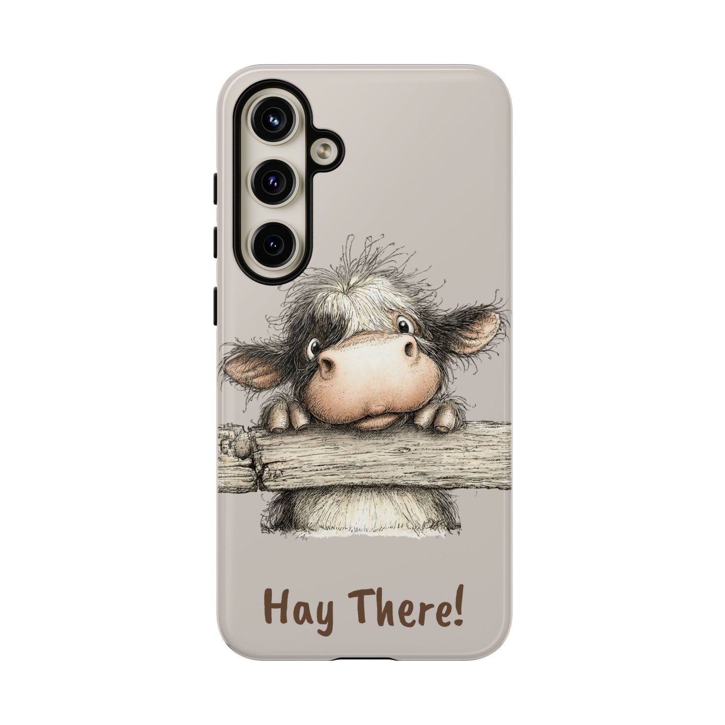 Hay There Cow Phone Case