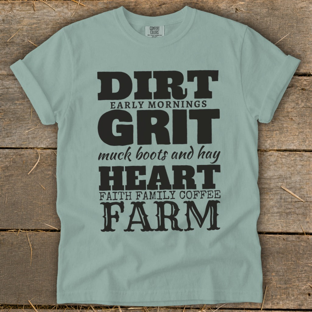 Dirt Grit Heart Farm Signature Tee