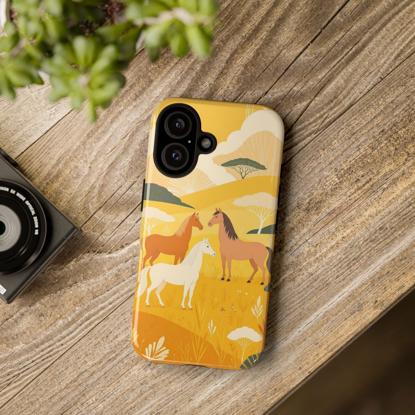 Horse Vintage Art Phone Case