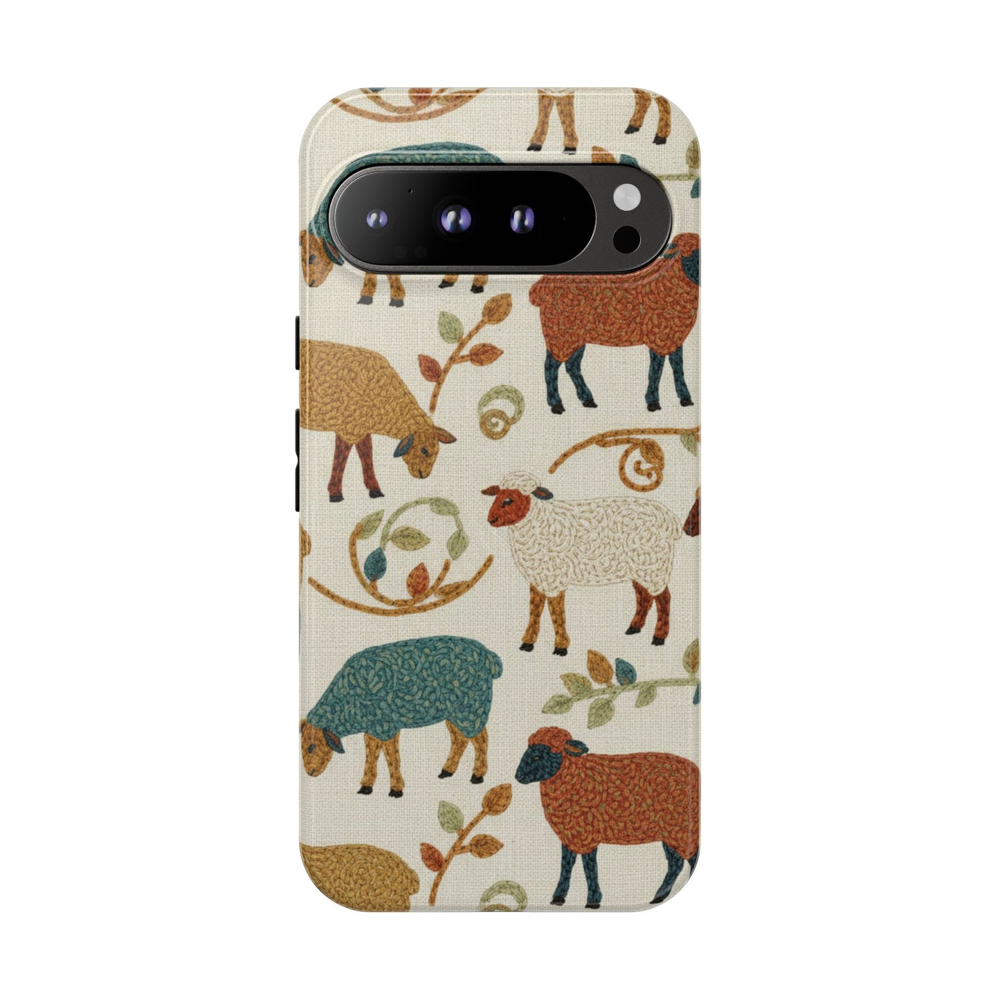 Folksy Sheep Phone Case