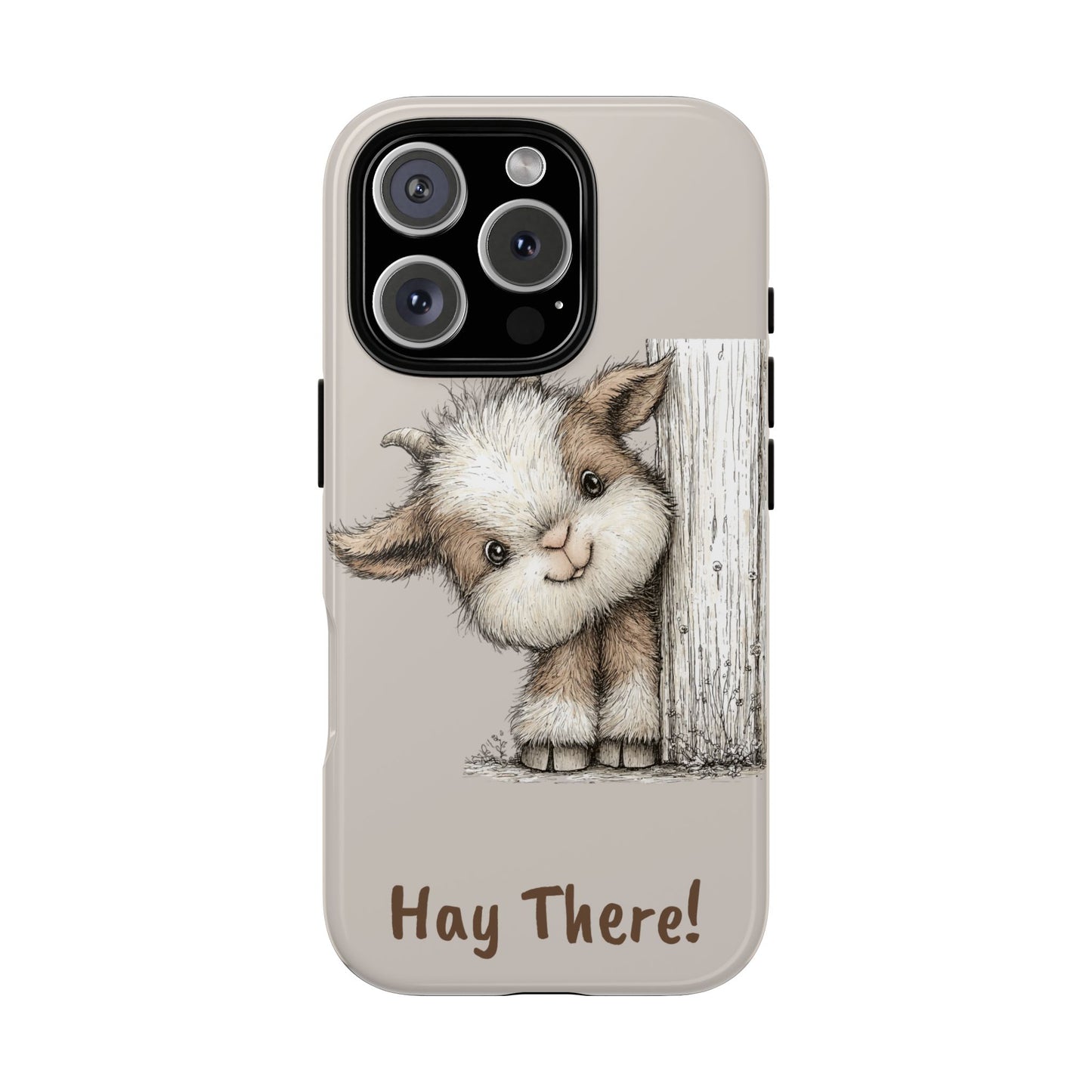 Hay There Goat Phone Case